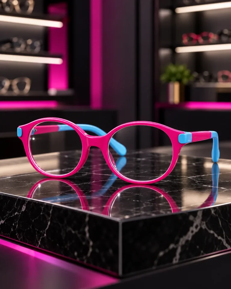 نظارة طبية أطفال DR Junior Pop Pink - DR OPTICS