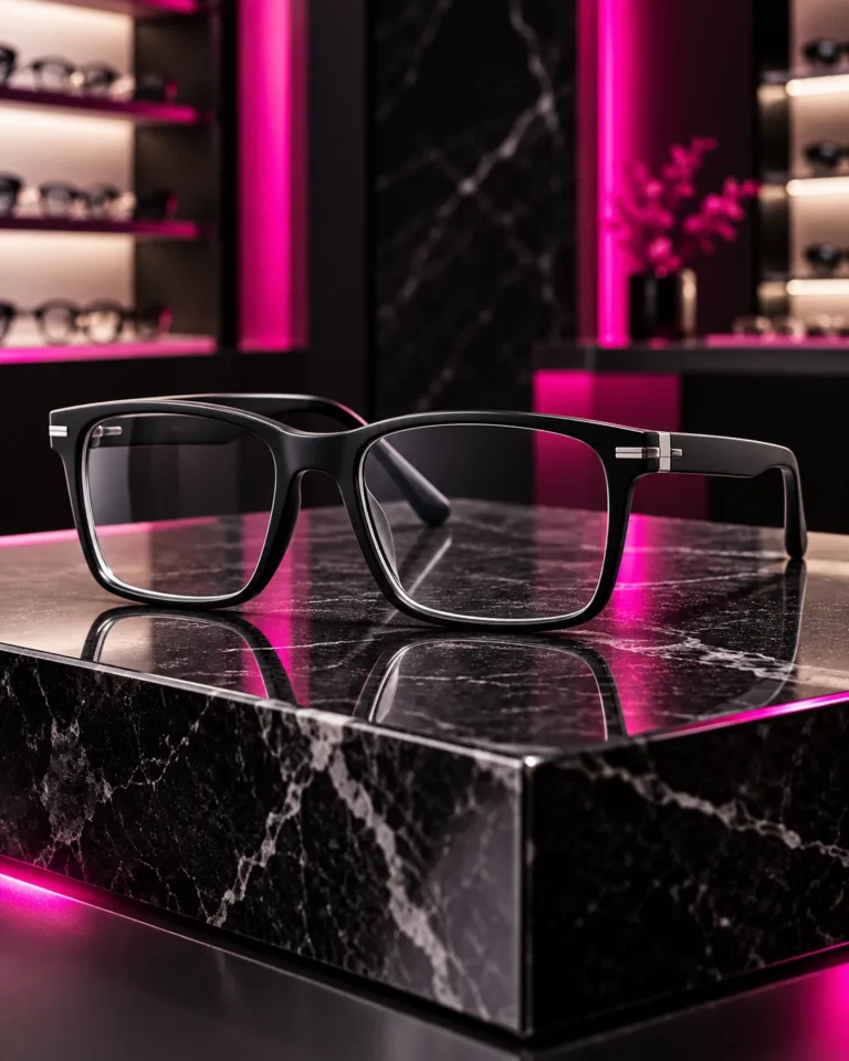 نظارة طبية رجالي DR Classic Black - DR OPTICS