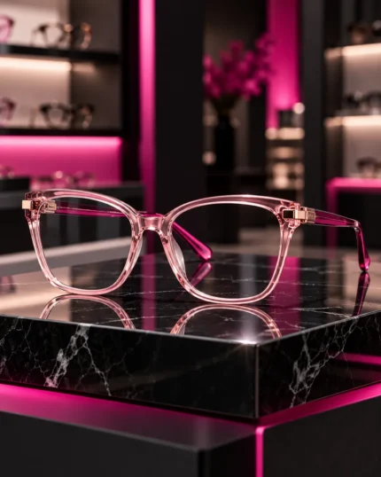 نظارة طبية نسائي DR Rose Crystal - DR OPTICS