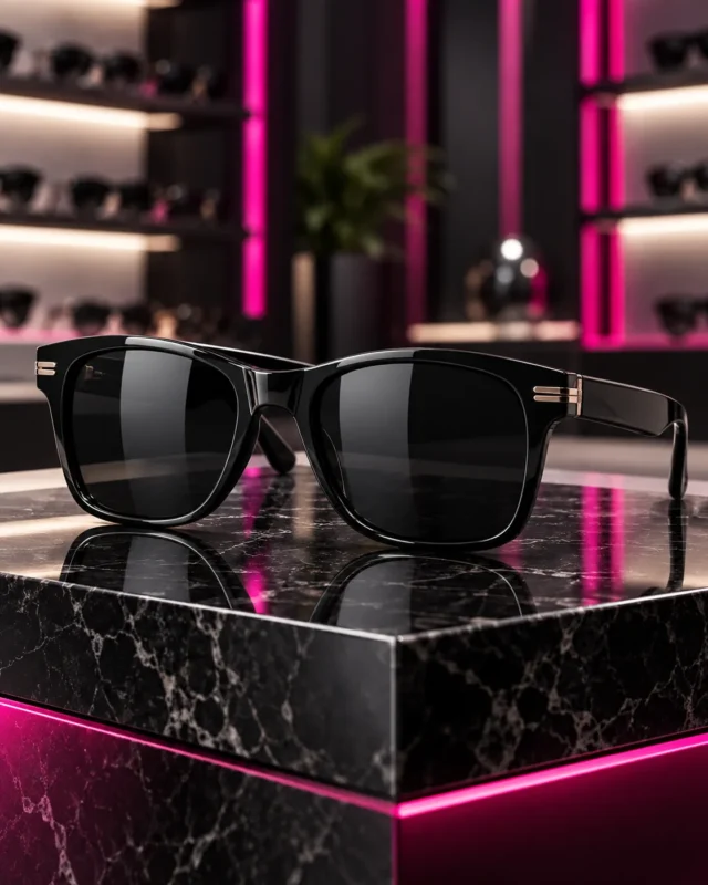 نظارة شمس رجالي DR Noir Wayfarer - DR OPTICS
